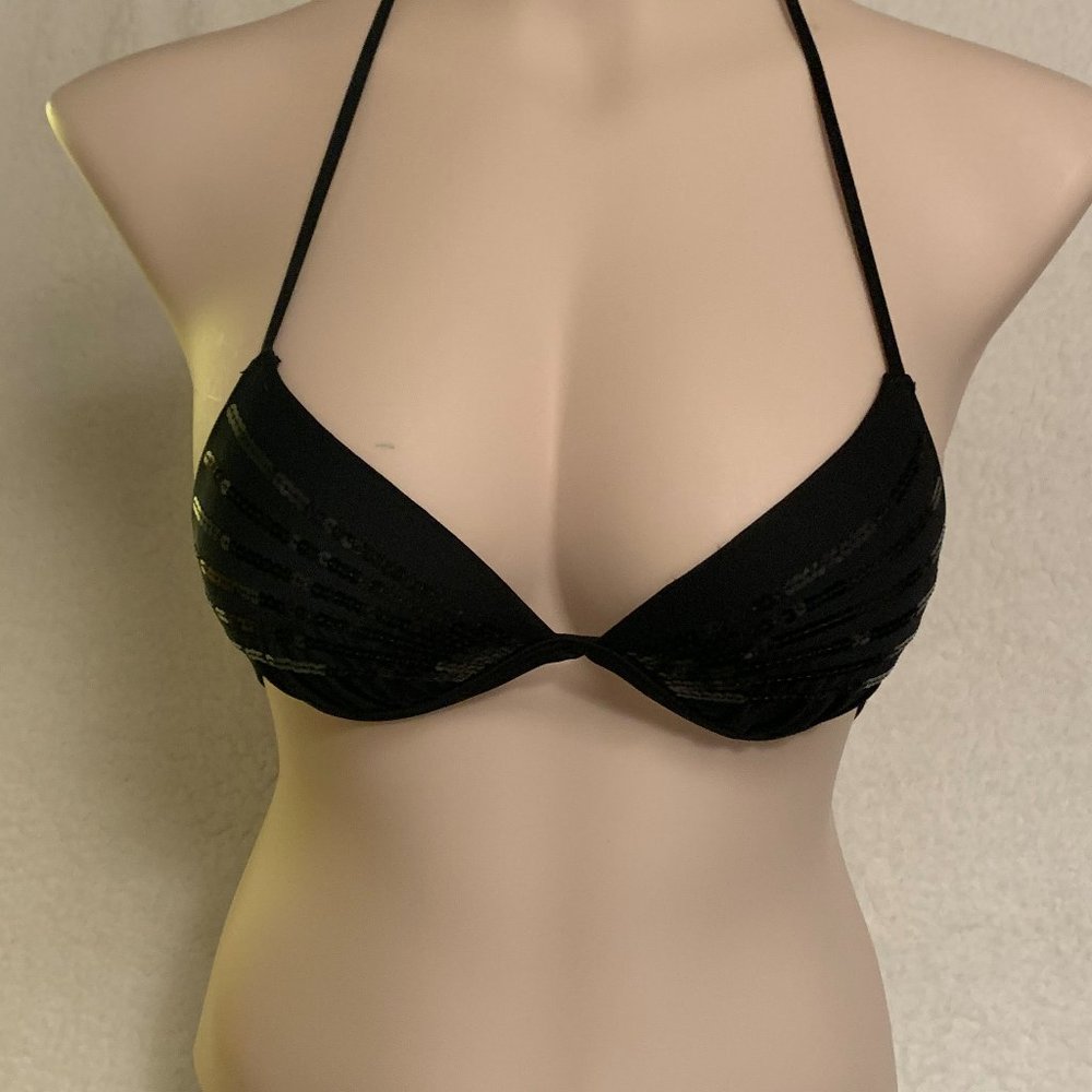 Black sequence Bra Size 4